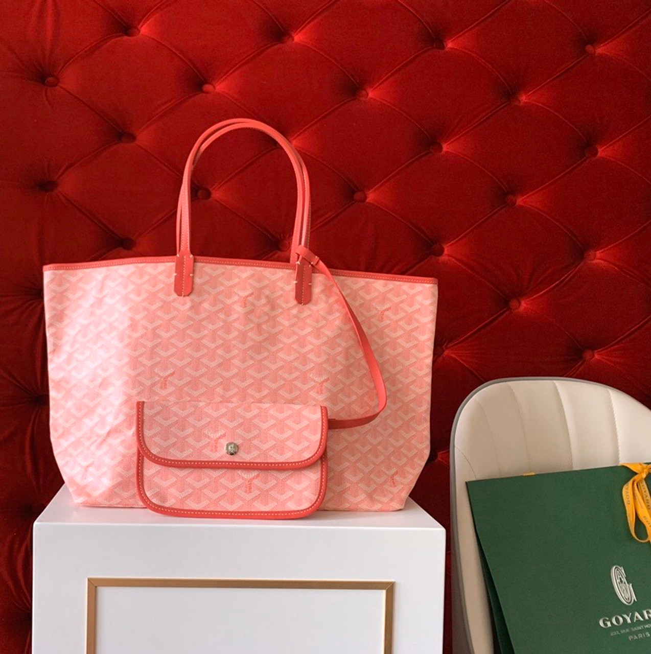 Goyard Limited Edition Pink Store, SAVE 57% 