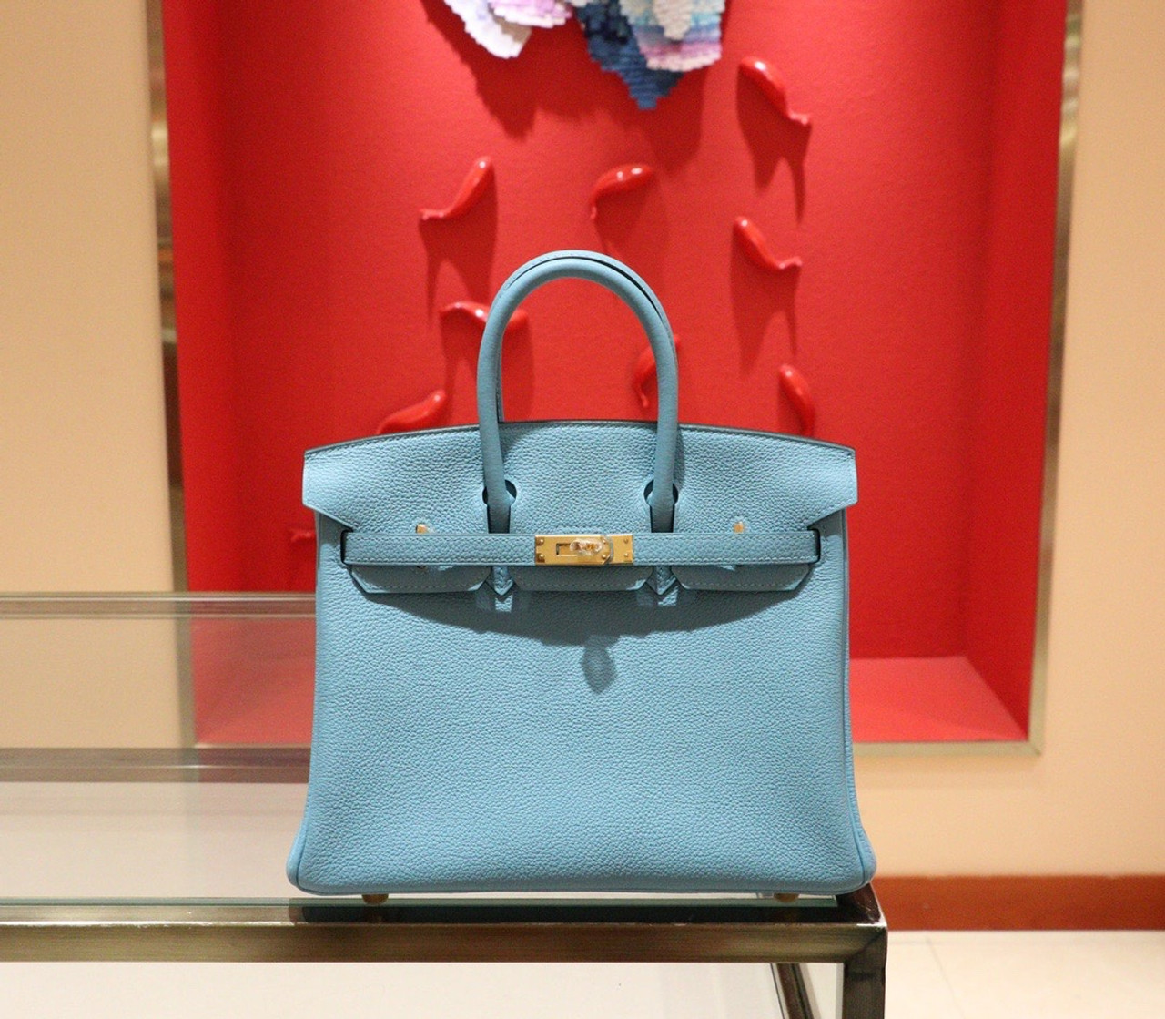 hermes birkin bleu du nord