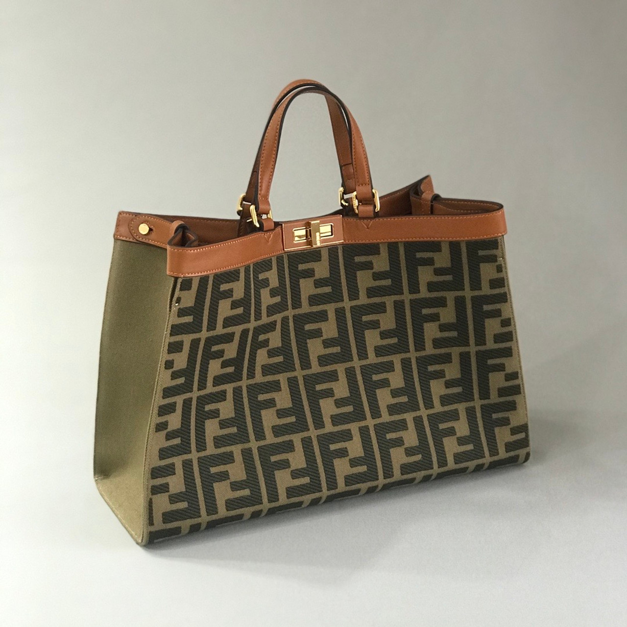 fendi tote canvas