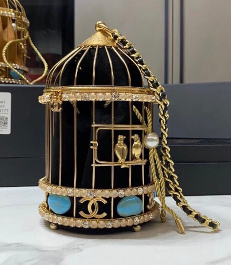 chanel cage bag