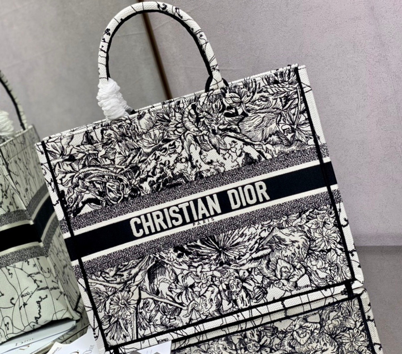 dior multicolor tote