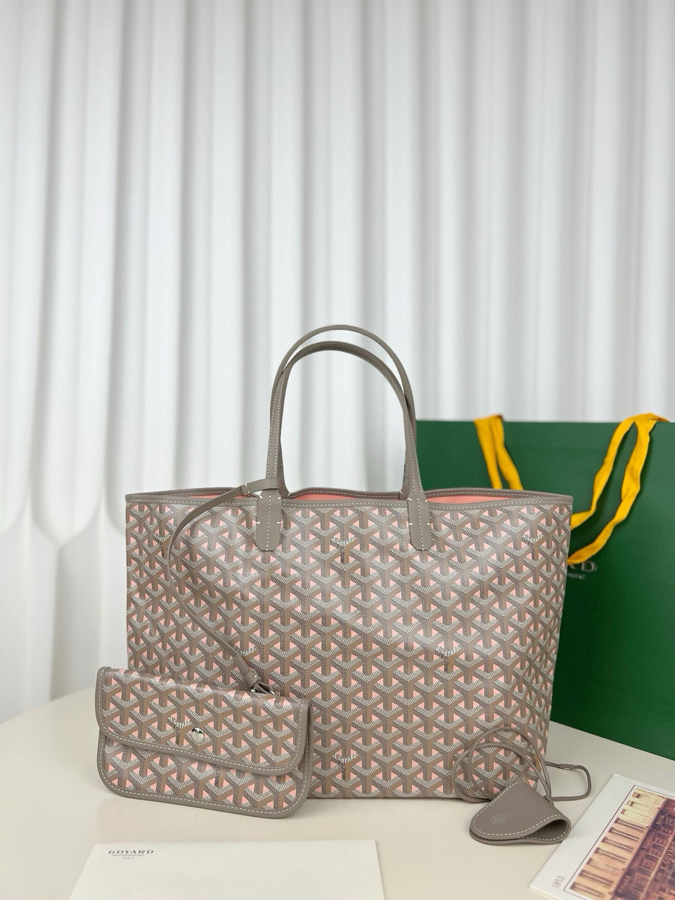 GOYARD 170 years Limited Edition Goyardine Saint Louis Claire Voie