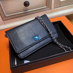 Chanel Lizard Flap Bag