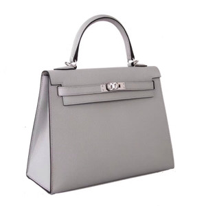 Hermès Gris Mouette Kelly 28 Epsom Palladium Hardware