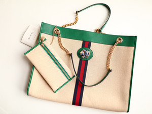 Gucci Rajah large tote Green