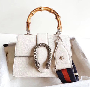 GUCCI Mini Dionysus Leather Top Handle Satchel Ivory