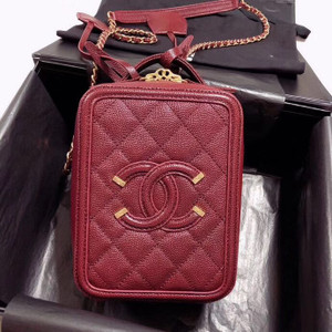 Chanel Vanity Case AS0988 Bordeaux