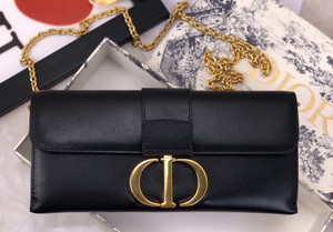Christian Dior 30 MONTAIGNE LAMBSKIN CLUTCH BAG