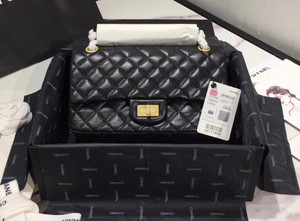 Chanel  Aged Calfskin 2.55 Handbag  GHW A37586