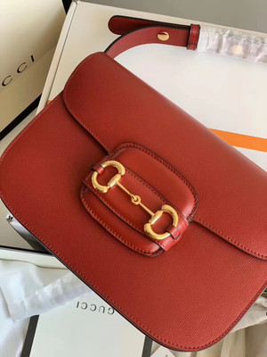 Gucci 1955 Horsebit shoulder bag Red