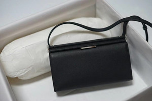 Hermes Clic-H 21 bag Black Evercolor calfskin  with Palladium hardwares