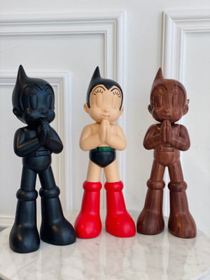 GREETING ASTRO BOY [WOOD] BY TOYQUBE [Price for one piece]