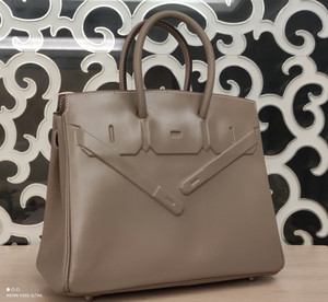 Hermes Shadow Birkin 25 Bag Etoupe Swift Limited Edition