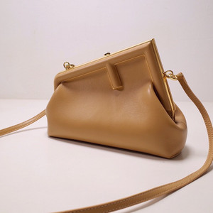 FENDI FIRST MEDIUM Brown leather bag