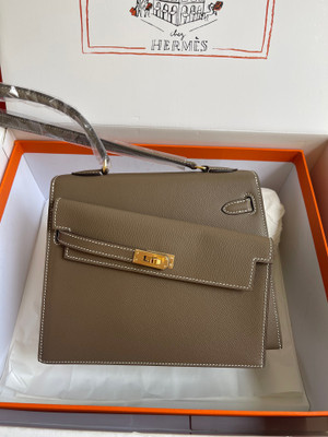 Hermes Kelly Sellier 20 en Desordre Etoupe