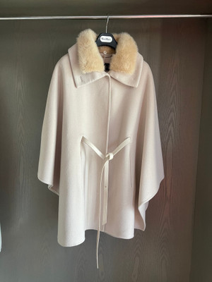 Loro Piana Cashmere Denice Cape Ivory