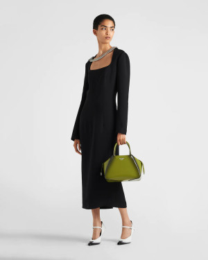 Prada FROM THE RUNWAY  Cady dress with necklace