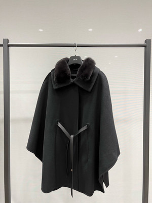 Denice Cape  Cashmere Black