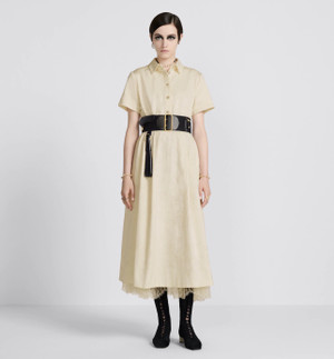 Christian Dior SHIRT DRESS WITH BELT SS2023