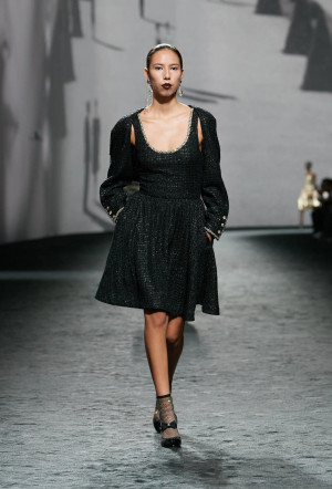 Chanel Spring-Summer 2023 Embroidered Glittered Tweed