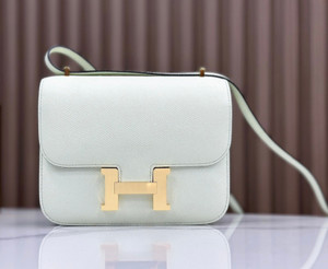 Hermes vert fizz  Constance 19cm Epsom Gold Hardware