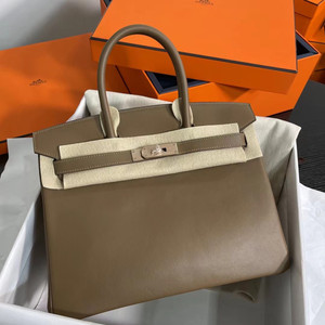 Hermes beige de weimar Birkin 30 cm swift Palladium  Hardware