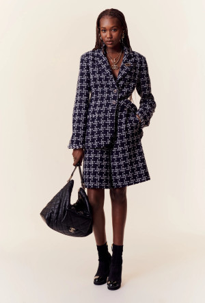 CHANEL Wool & Silk Tweed JACKET
