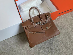 Hermès Limited Edition Birkin Rock 25 Gold Volupto Palladium Hardware