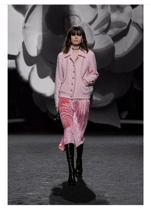 Chanel Pink Wool Jacket SS2023