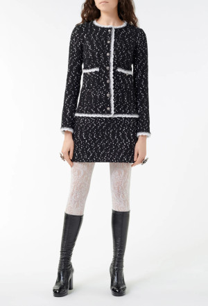 Chanel FW2023/24 Tweed & Sequins Dress