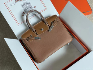 Hermès 3 En 1 Birkin 30 Gold Barenia Faubourg and Toile with Palladium Hardware