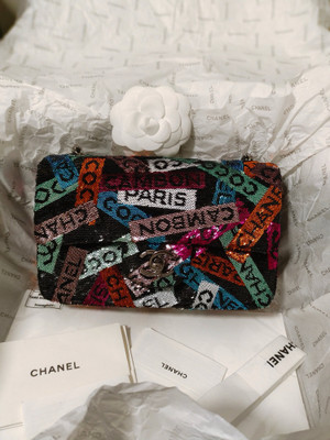 Chanel Cruise 2024 Small sequins Flap Bag