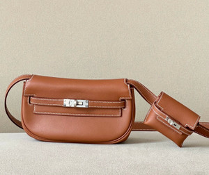 Hermès Kelly Moove Gold Swift Palladium Hardware