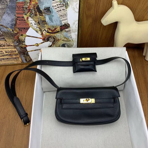 Hermès Kelly Moove Black Swift Gold Hardware