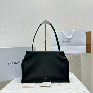 The Row Sienna leather shoulder bag