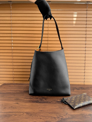 Louis Vuitton M24856 Low Key Hobo MM BLACK
