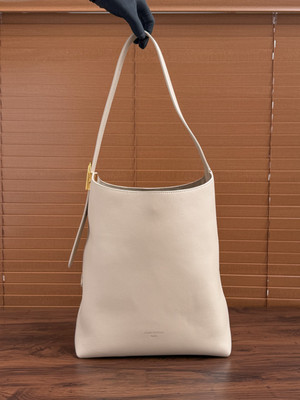 Louis Vuitton M25022 Low Key Hobo MM Limestone