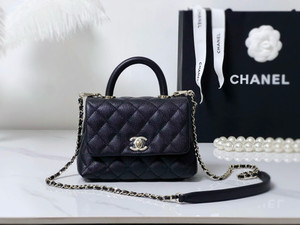 Chanel MINI FLAP BAG WITH TOP HANDLE 2024