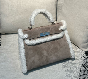 Hermes "Teddy" Mini Kelly Pluch II 20 Etoupe