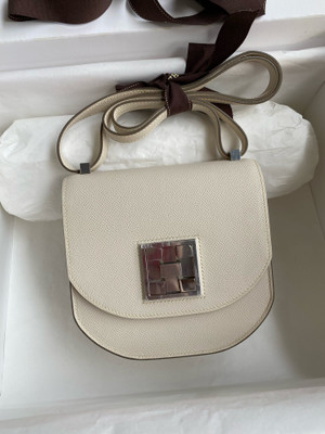 Hermes Craie Mosaique au 24 - 17 bag  Palladium Hardware