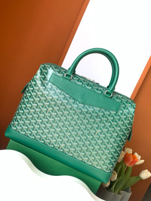 Goyard Cisalpin Document Case Green
