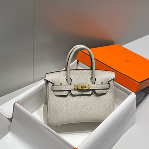 Hermès Birkin 20 Pearly Grey Togo Leather Gold Hardware