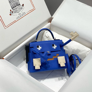 Hermes Kellydole Picto Blue Saphir（Kelly Idole Doll Bag 2022 ）