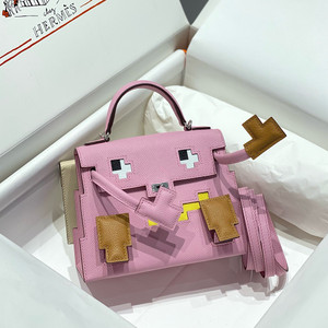 Hermes Kellydole Picto Mauve Sylvestre（Kelly Idole Doll Bag 2022 ）