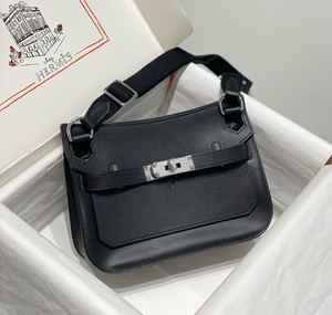 Hermès Jypsiere Mini Black Swift Paladium Hardware