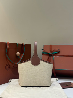 Loro Piana Bobbin Bucket bag  Cotton, Linen