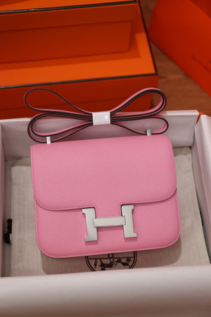 HERMÈS CONSTANCE 19 SAKURA PINK PALLADIUM HARDWARE