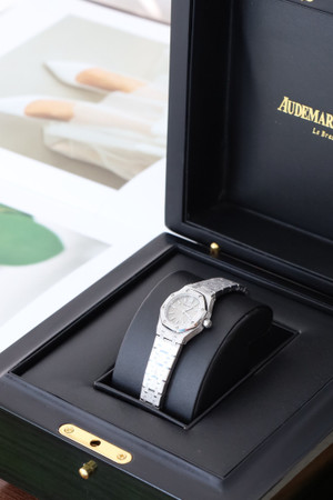 Audemars Piguet Royal Oak Mini Frosted White Cold
