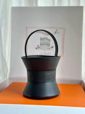 Hermès Mini Medor Basket Bag – Black Epsom SHW