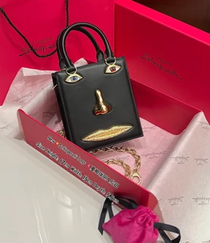 Schiaparelli Face Bag Small Red